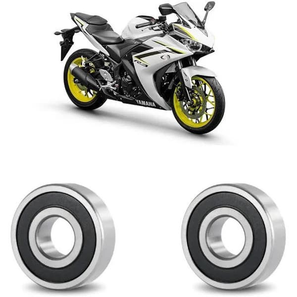 KIT ROLAMENTO RODA TRASEIRA YAMAHA R3