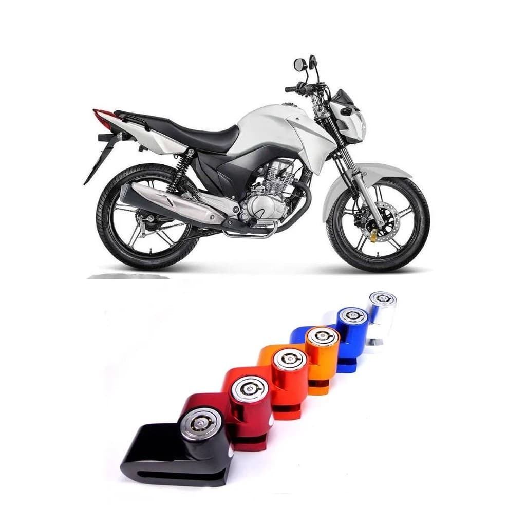 Trava Disco Freio Anti Furto Moto Universal Trava Segurança