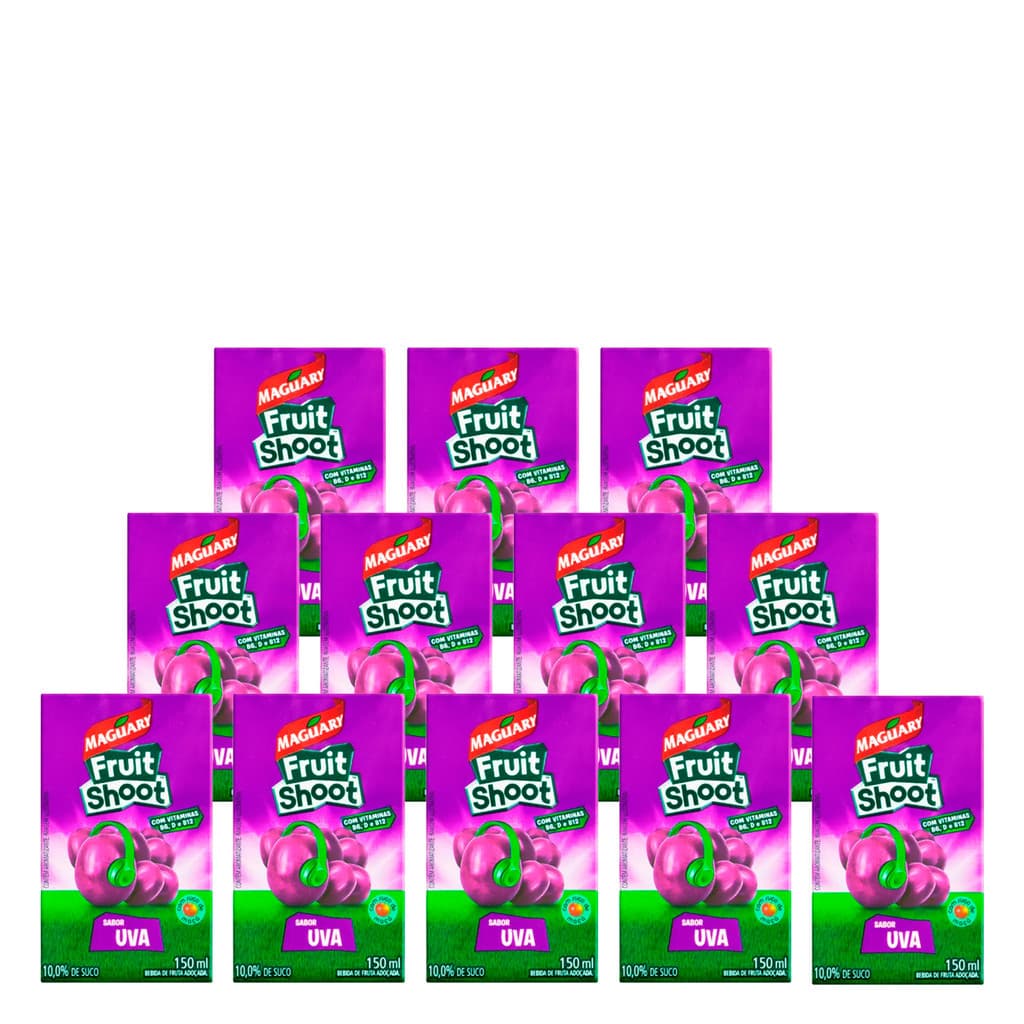 Suco de Uva Maguary Fruit Shoot 150ml 12 Unidades