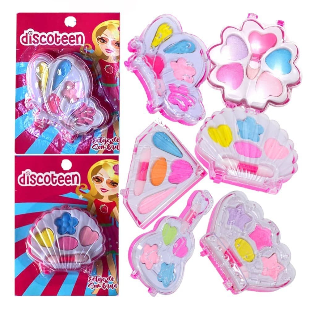 sortido Estojo de Sombras com Aplicador HB103643 Discoteen ( embalagem danificada )