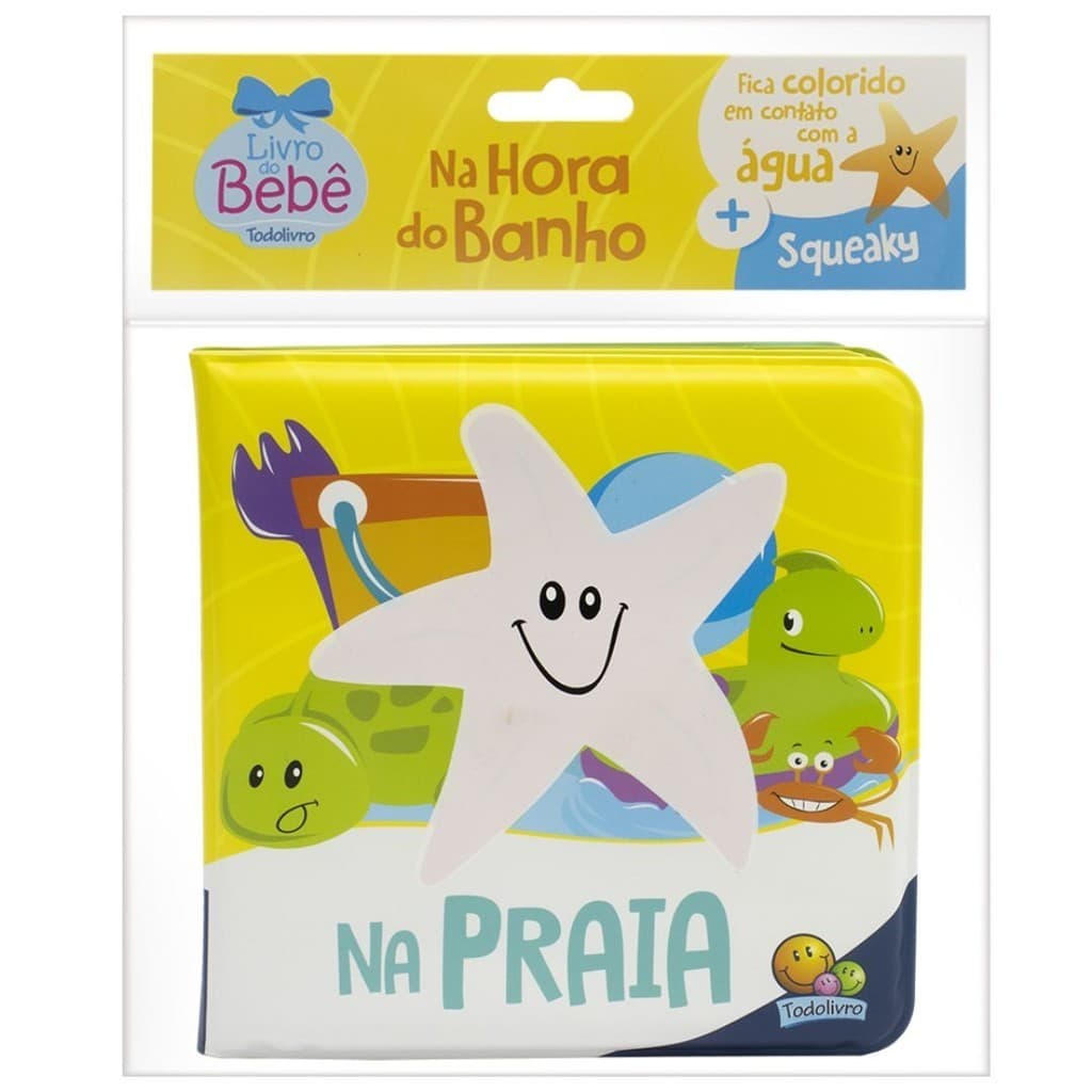 Livro Infantil Na Hora do Banho II Na Praia Todolivro