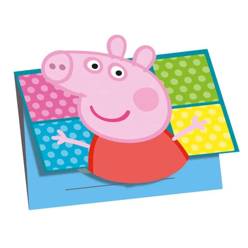 Peppa Pig Convite Festa Aniversário 08 Unidades