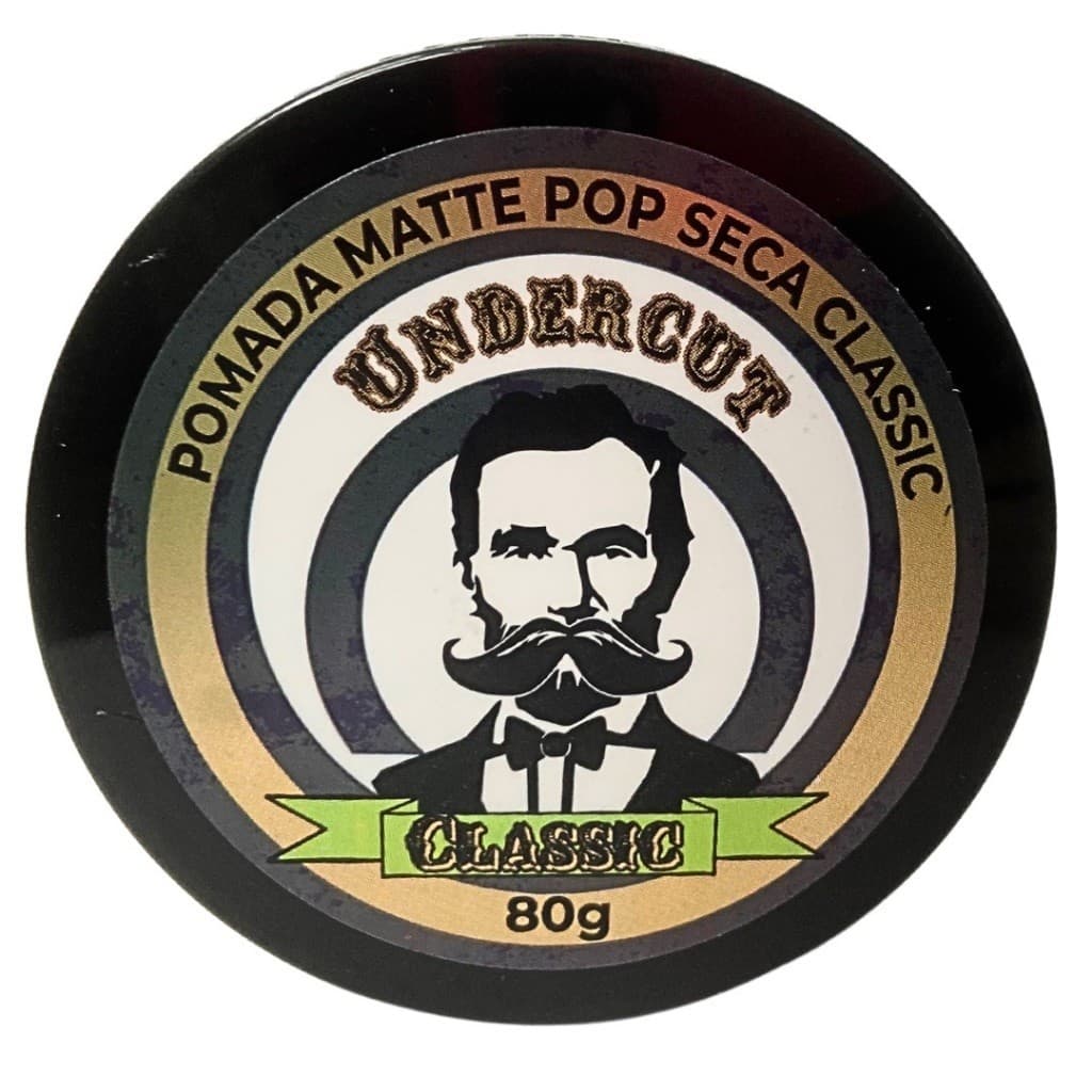 Cera Efeito Matte Undercut  Pomada Profissional 80g