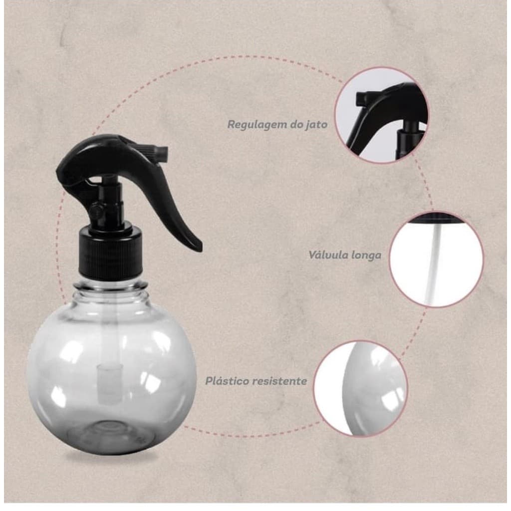 Pulverizador bolinha mini 150 ml Ntflex original