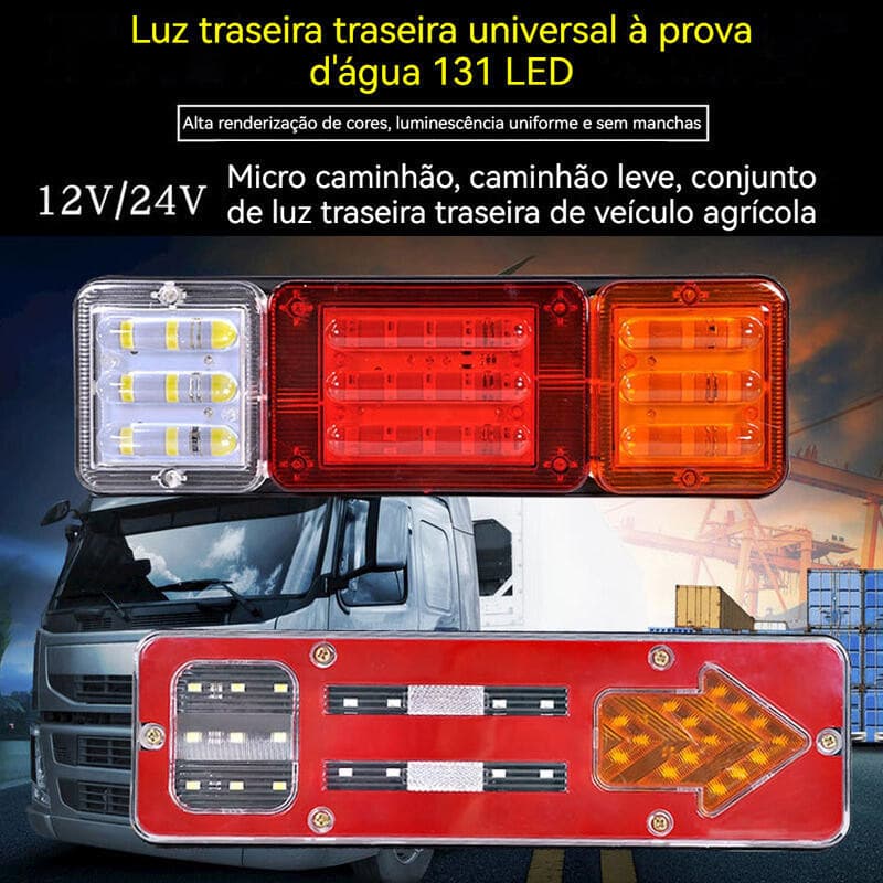 Luz Traseira De Caminhão 12v 24v Luz De Ré Seta De Direção