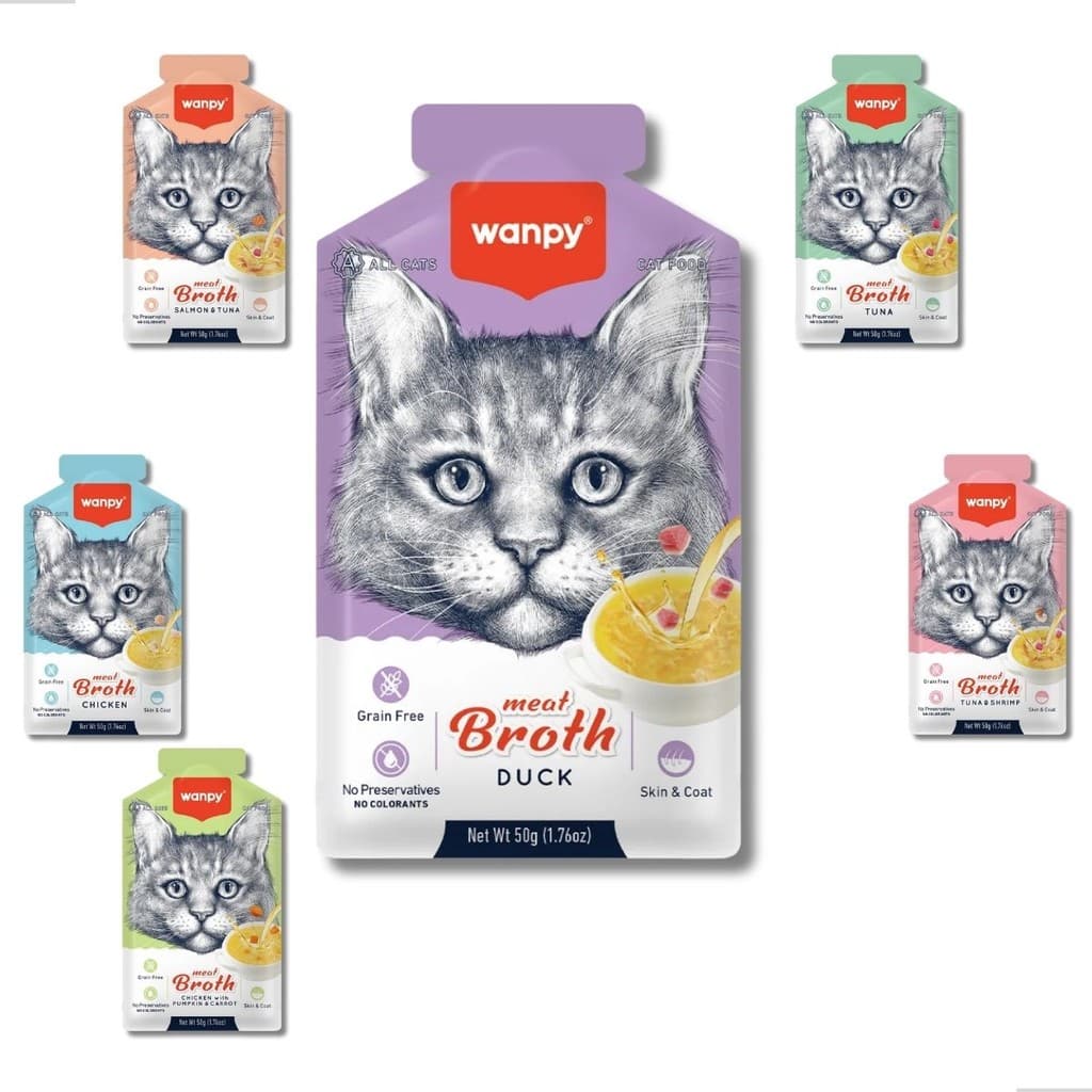 Petisco para Gato Sopa 50G Wanpy