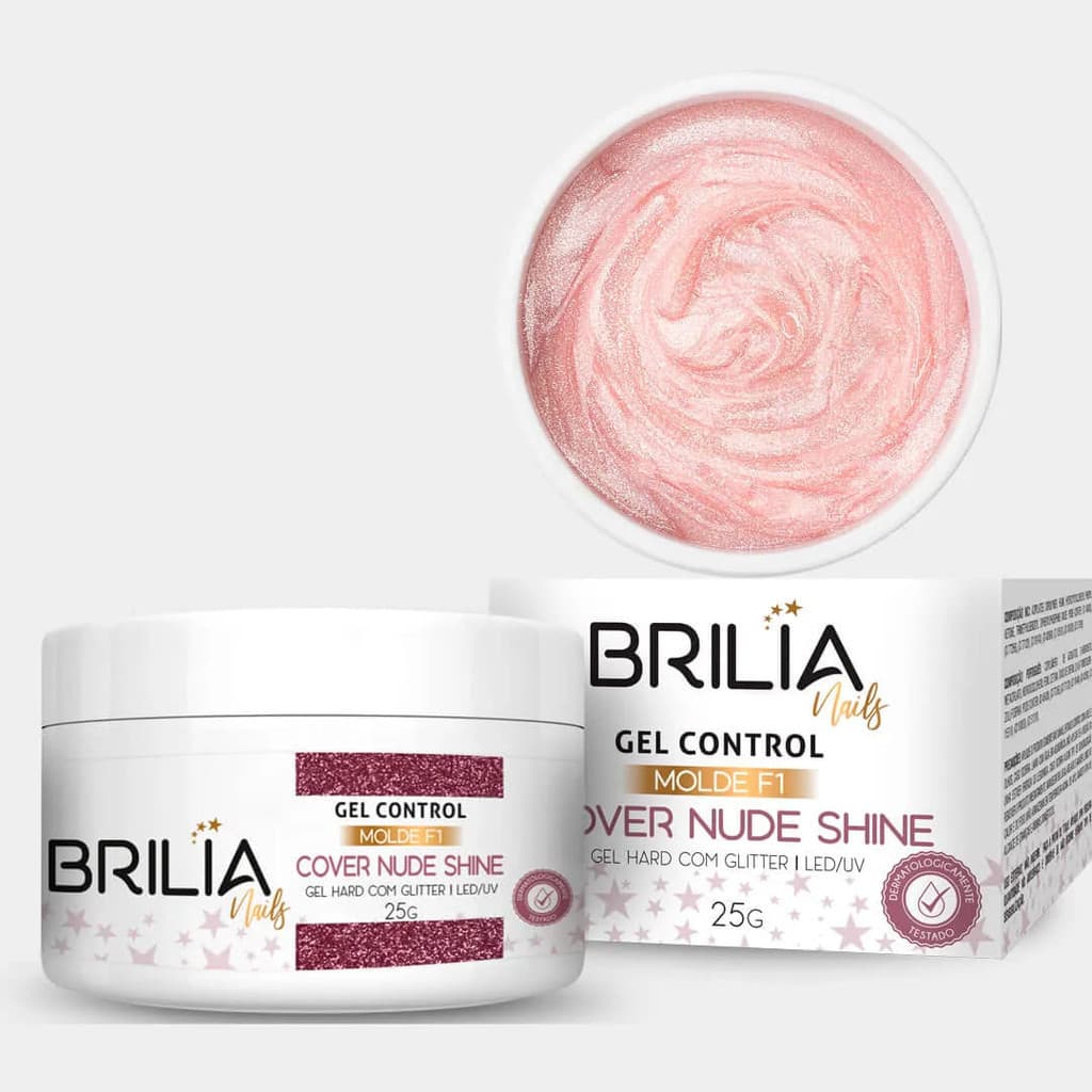 Gel Brilia Nails Cover Nude Shine 25g
