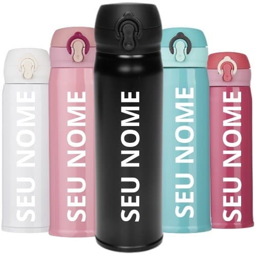 60 un Garrafa De Água 400ml Academia De Treino Personalizada