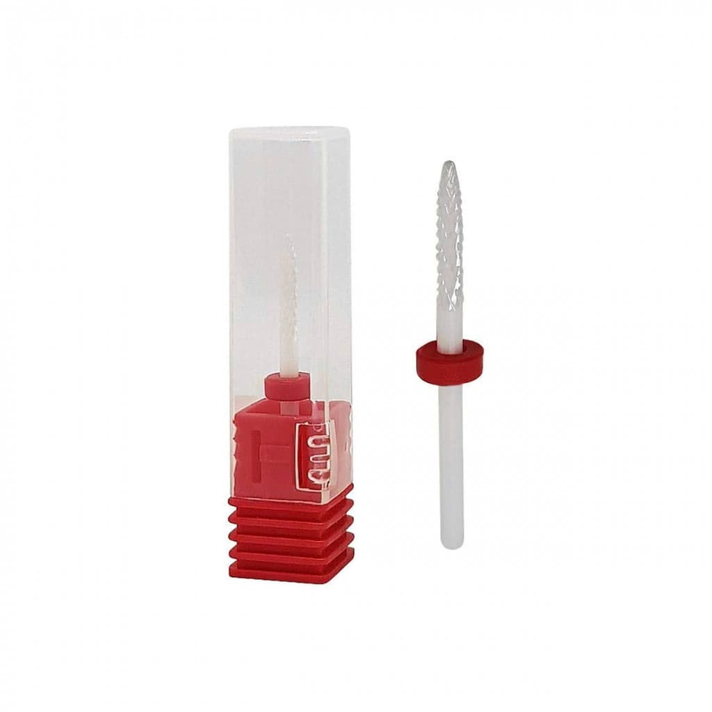 Broca Cerâmica Unha Gel Porcelana  - 3/32 Small Flame (F)