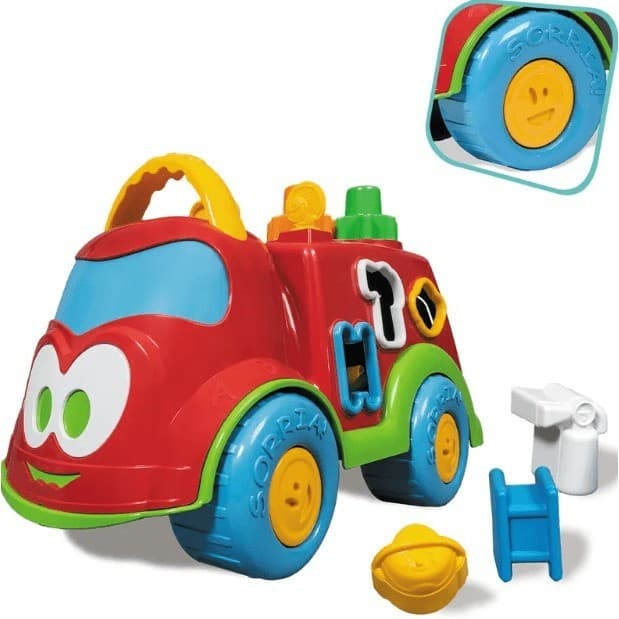 Carrinho Didatico Baby Land Dino Bombeiro Cardoso