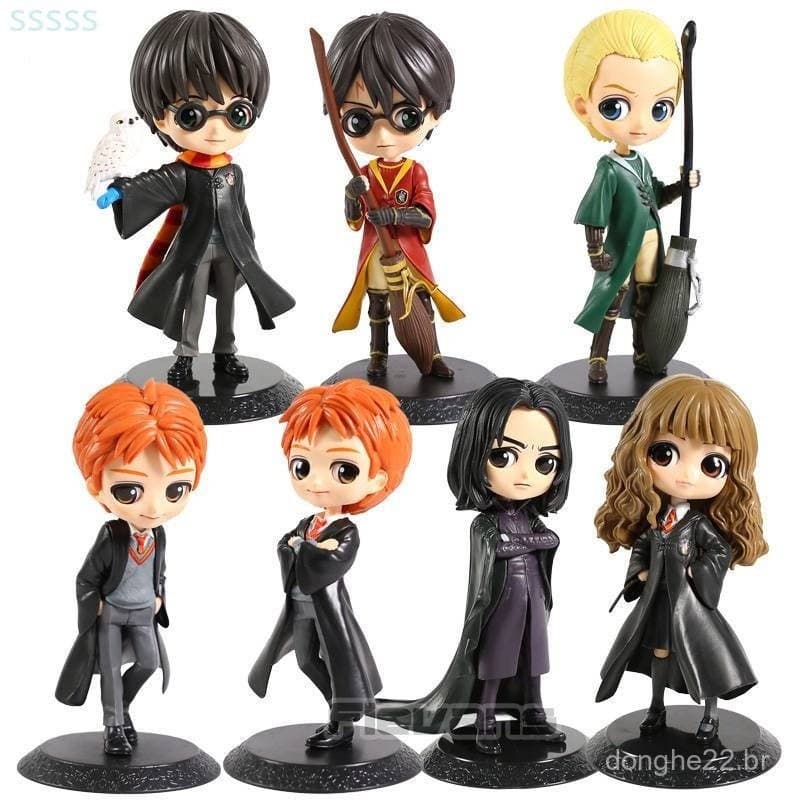 Harry Potter Q Pocket Severus Snape Granger coleção modelo de PVC boneca de brinquedo