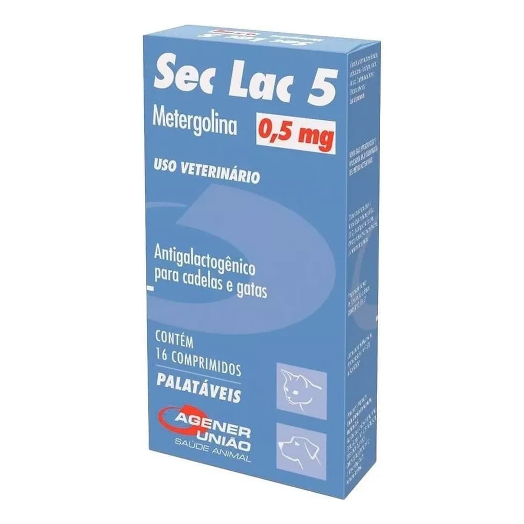 Sec-Lac Com 16 Comprimidos - 0,5 Mg