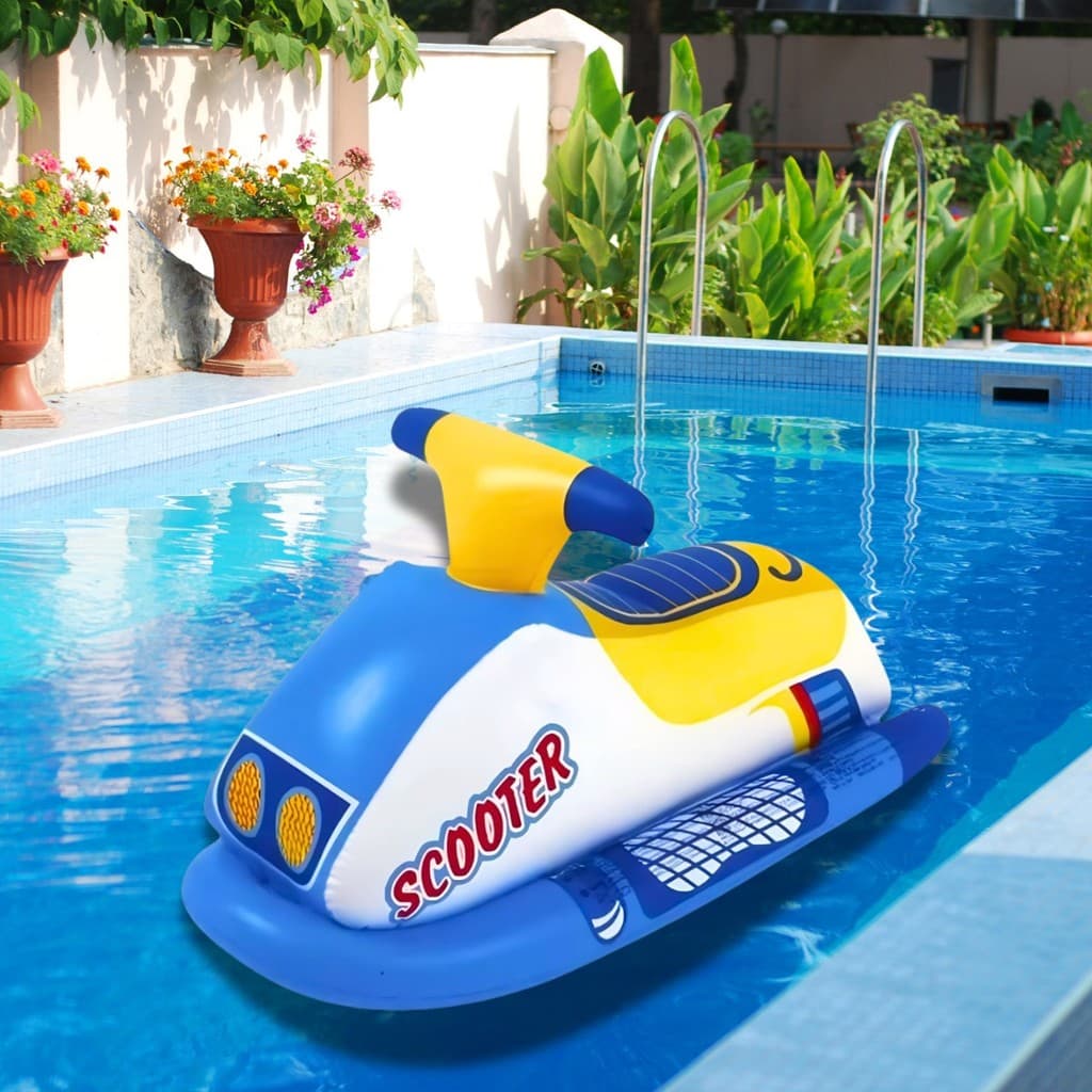 Bóia Inflável Infantil Unissex Bote Jet Ski Scooter Para Piscina Verão Diversão Praia Férias