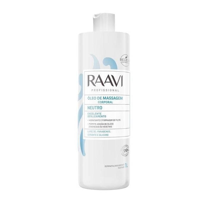 OLEO PARA MASSAGEM CORPORAL 1L RAAVI