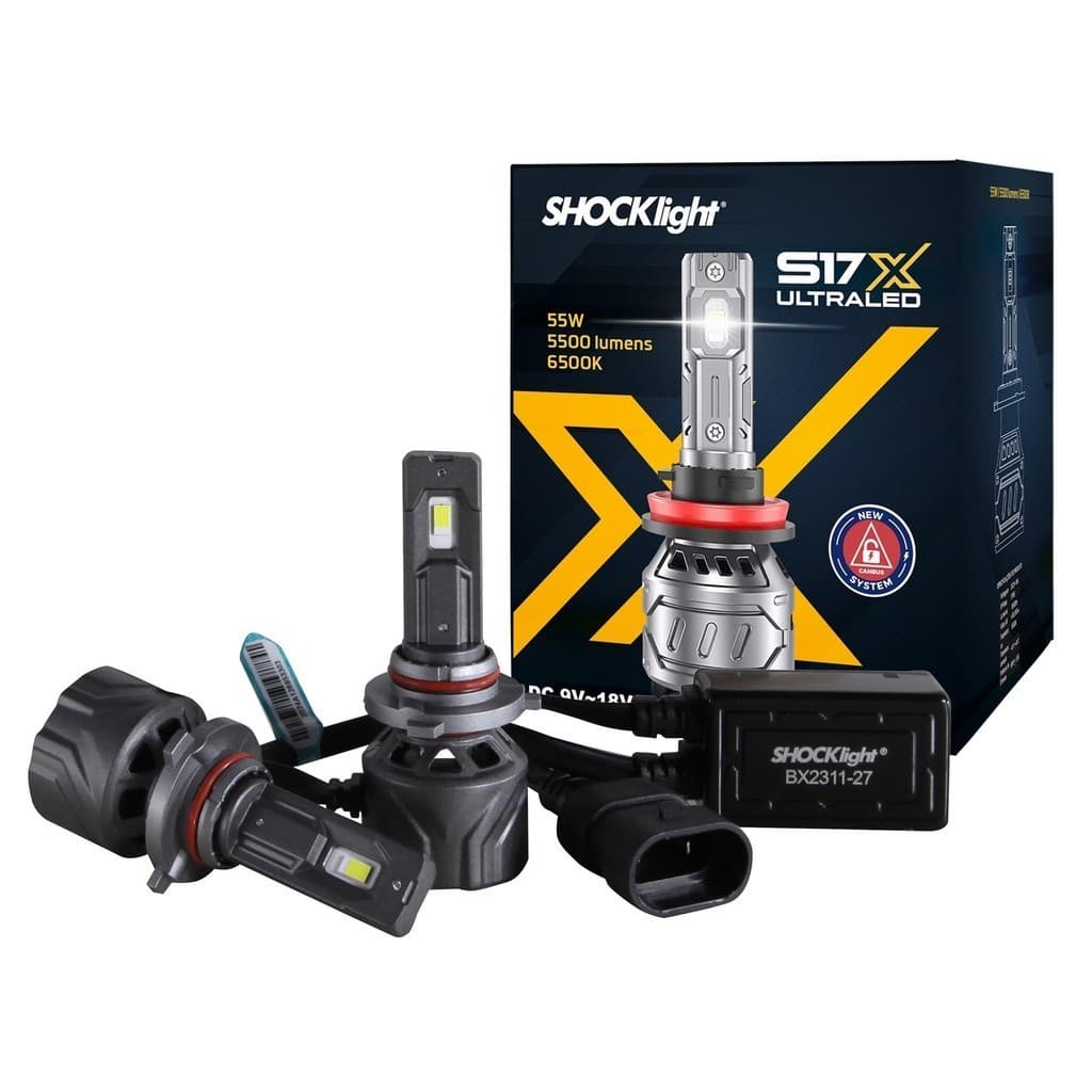 Ultraled S17X HB3/9005 6500K 6000 Lumens 9~32v