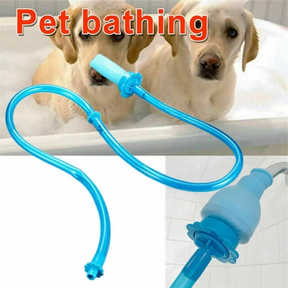 Mangueira 1 Pc 150 Cm Fácil De Instalar Torneira Fixação Da Cabeça Do Chuveiro Para Cães E Gatos