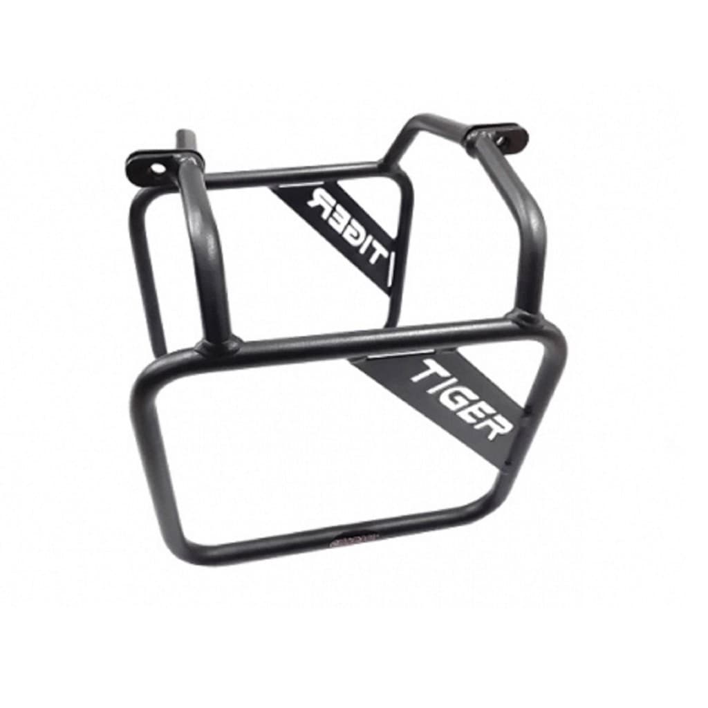 Suporte afastador de alforge bolsa lateral ferro traseiro p/ TIGER 800 2018 2019 2020