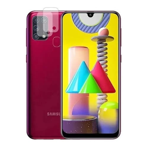 Capa Case Capinha + Película Vidro + Plc Cam Samsung M31