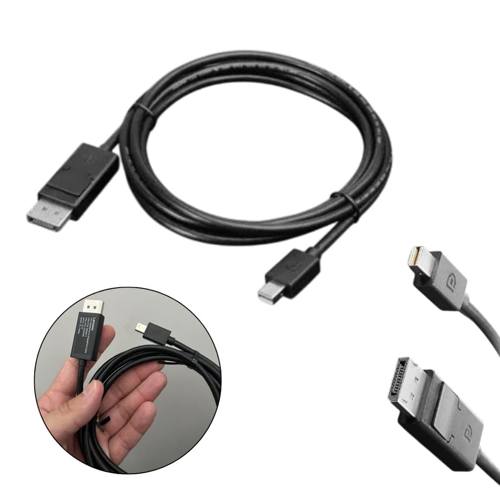 Cabo Mini-DisplayPort para DisplayPort
