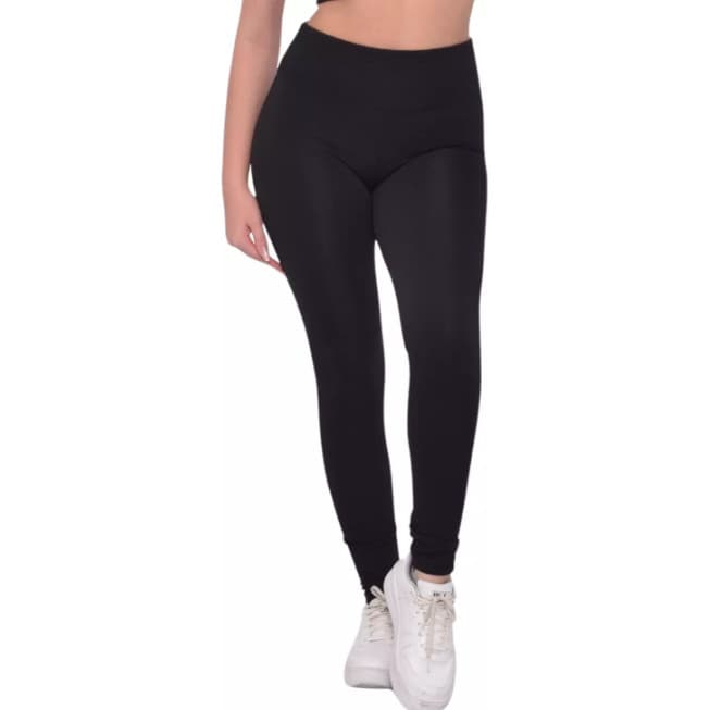 Calça Legging Canelada Roupa Feminina Academia Fitness