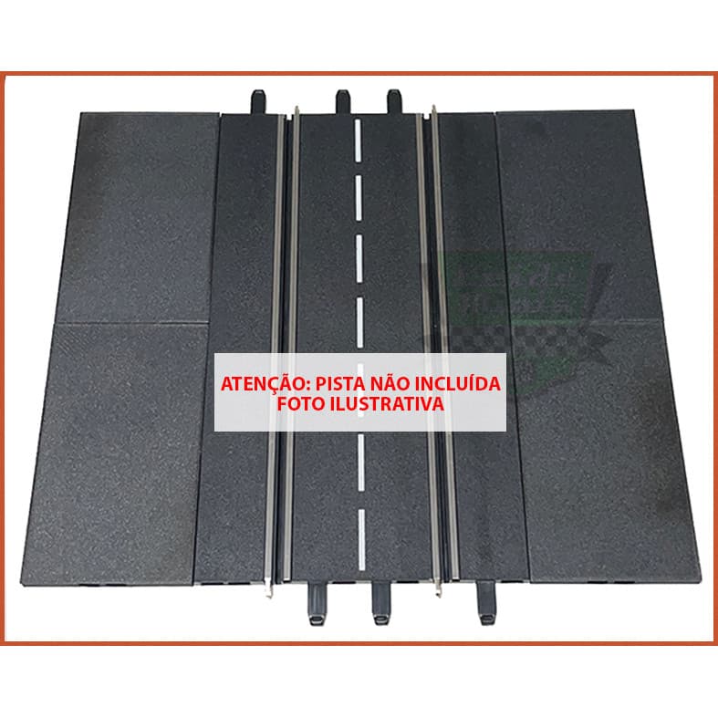 Pista Reta 4 PCS Extensão Acostamento para Pista Elétrica 1/32