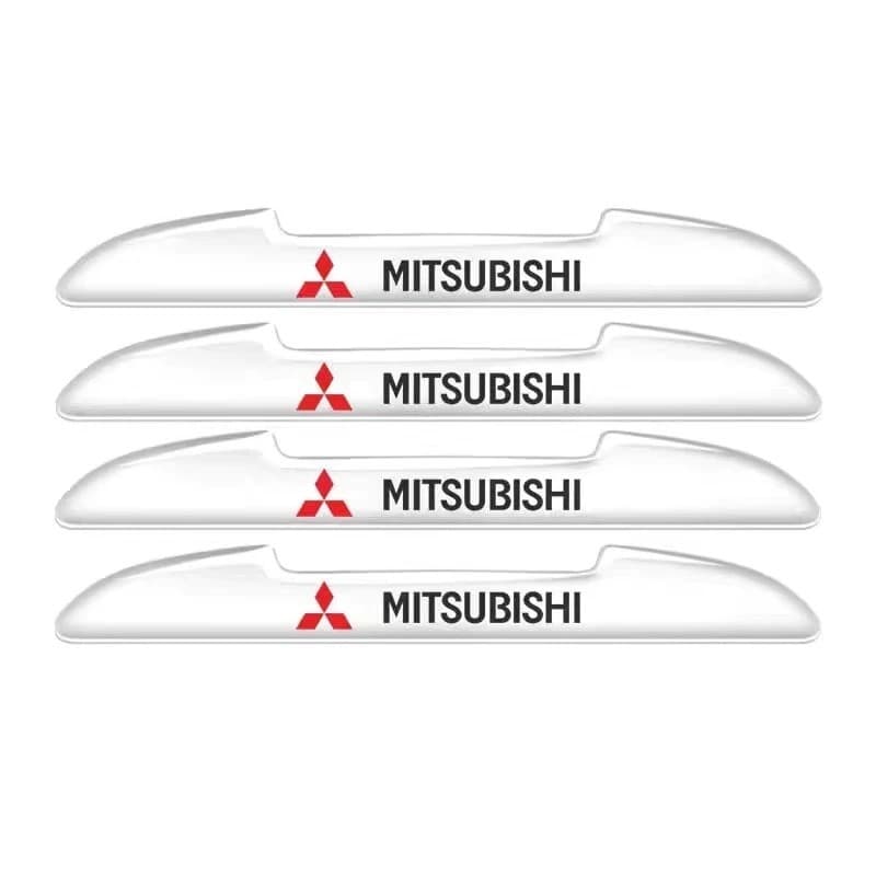 CHENGZI4pcs Pára-Choques De Porta De Carro Protetor De Raspadinha Anti-Colisão Para Mitsubishi Pajero Outlander Jinxuan ASX Lancer ex