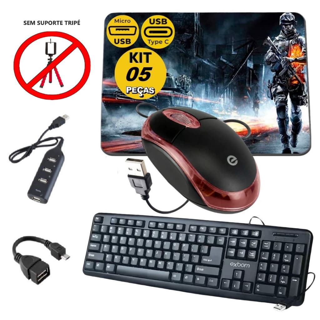 Kit Mobilador Gamer - SIMPES 1 SEM TRIPÉ