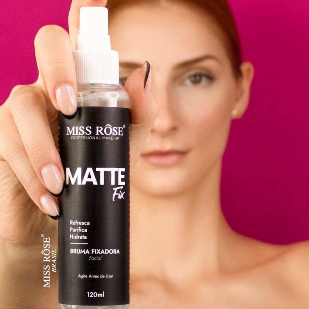 Bruma Fixadora Facial Matte Fix 120ml - Miss Rosê