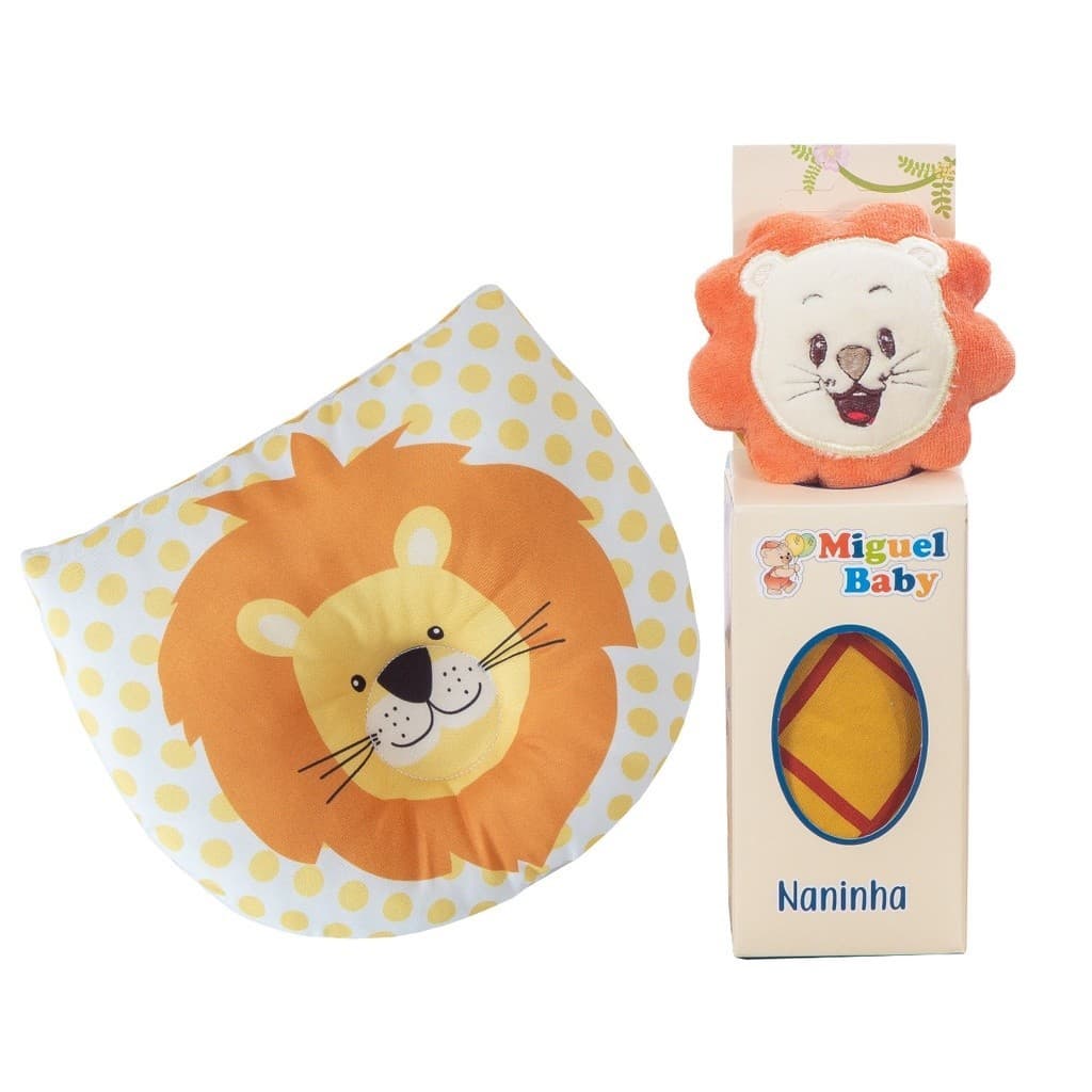 Naninha Para Bebe Menino e Menina Com Travesseiro Anatômico 2 peças
