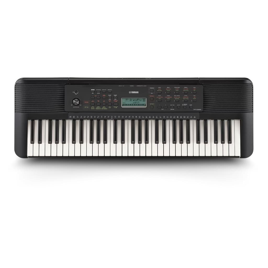 Teclado Musical Yamaha PSR-E283 Arranjador 61 Teclas Preto