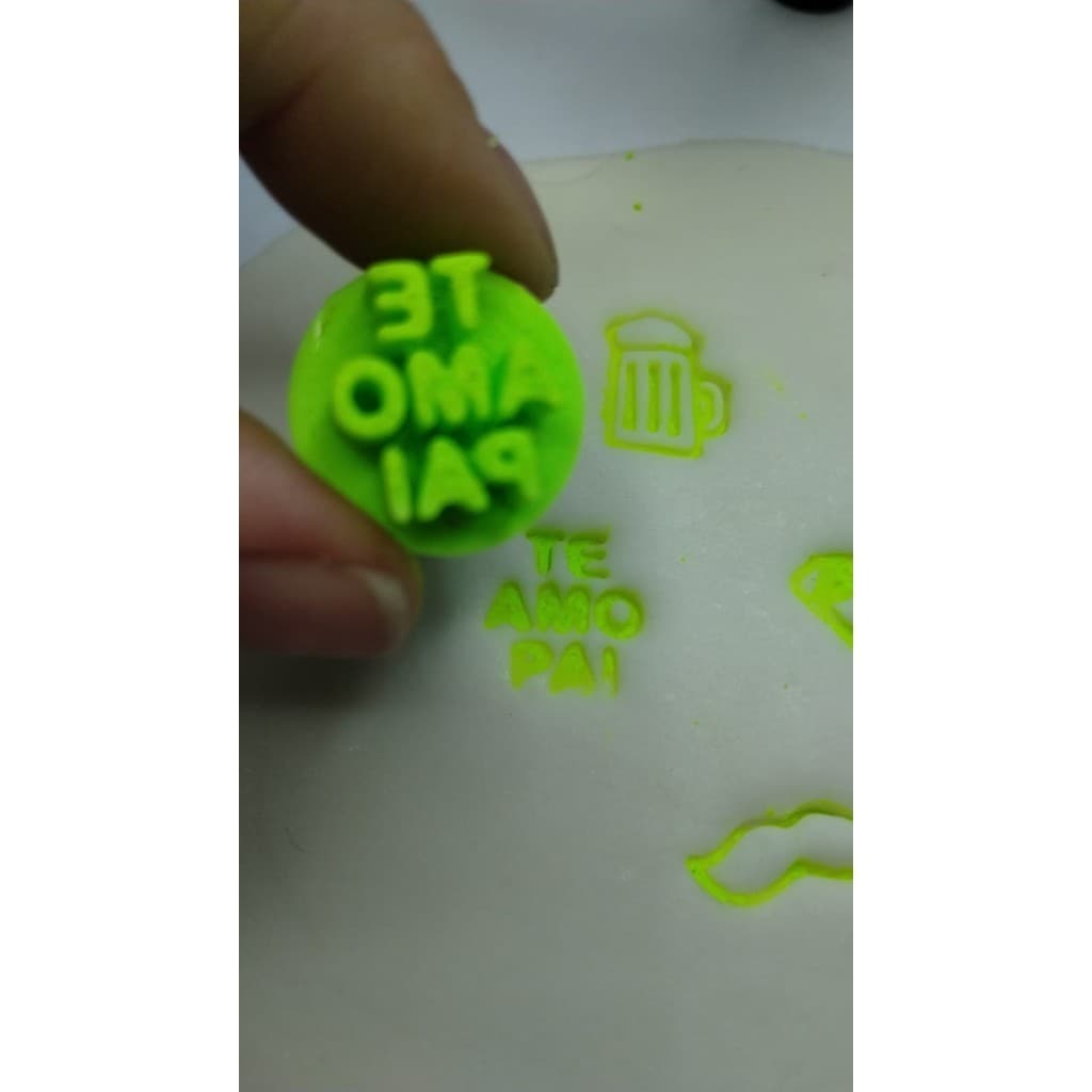 Carimbo TE AMO PAI (Dia dos Pais)