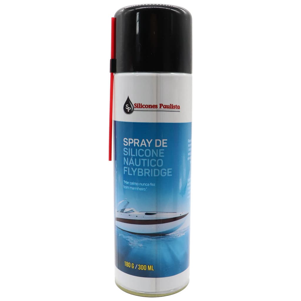 Silicone Náutico Spray 300 Ml Lancha Barco Jet C/ 3 Unid