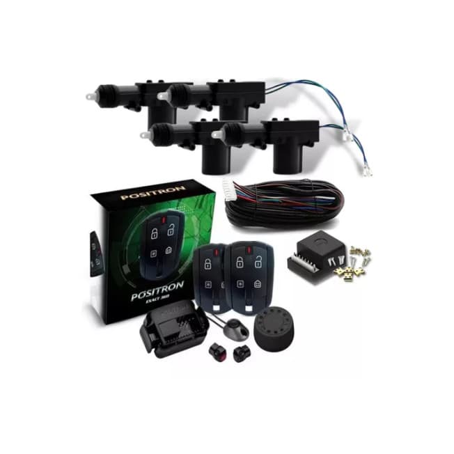 Alarme Positron De Carro Exact Ex360 Trava 4 Porta Universal
