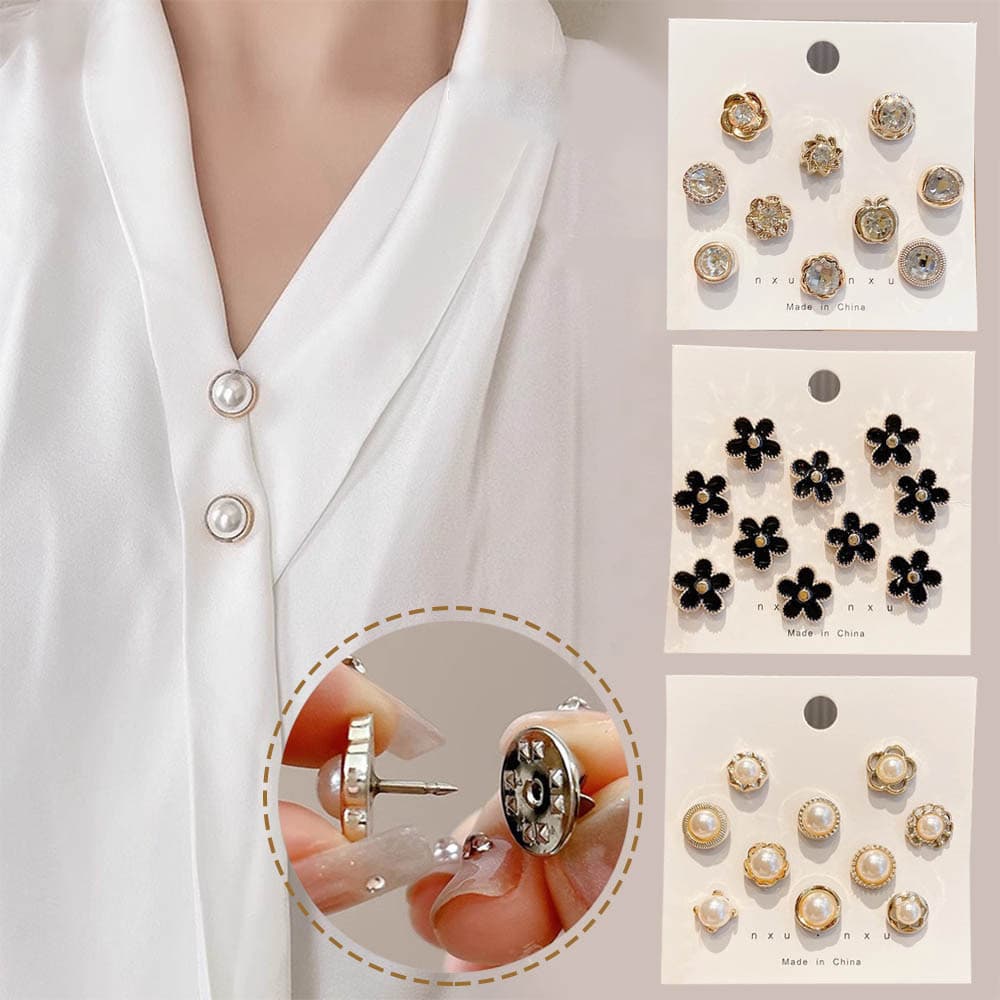 🔥In Stock🔥Broche Pino Colar Agulha Fivela Jóias Presente Decoração Fixa Feminina Moda Simples