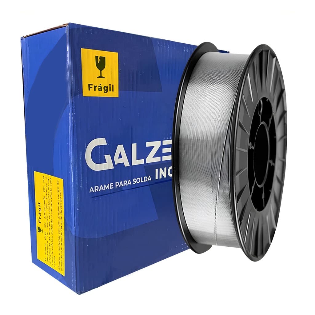 Arame Solda Mig Inox 309l 1,2mm Uso Com Gás Rolo 15kg