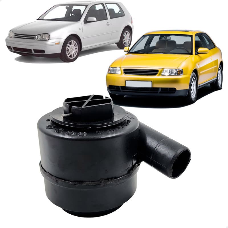 Anti Chama Defletor De Óleo Audi A3 e Volkswagen Golf Com Motor 1.6 8v SR de 1999 Até 2003 Gasolina