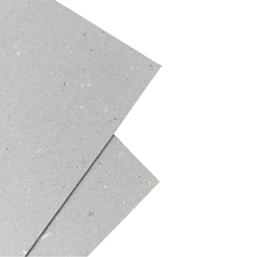 Papel Cartão Cinza Horlle 1mm A2+ 5 Folhas Para Cartonagem Encadernação Maquete Artesanato projetos