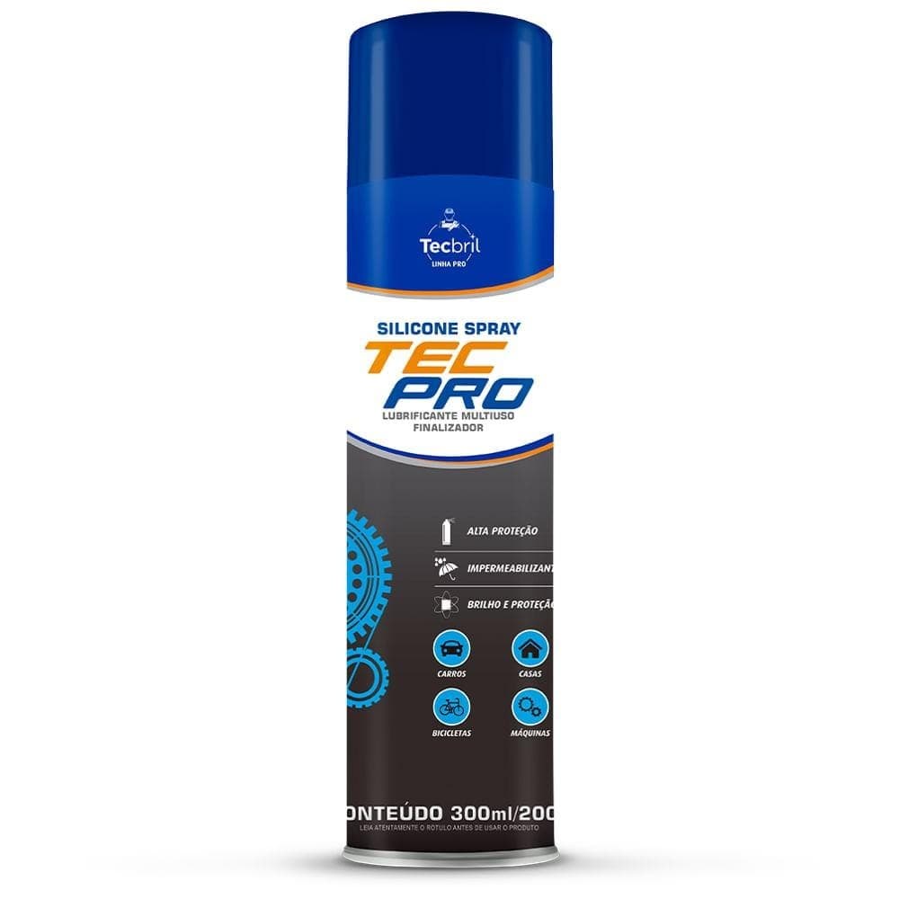 Silicone Spray Lavanda Tecpro 300ml Tecbril