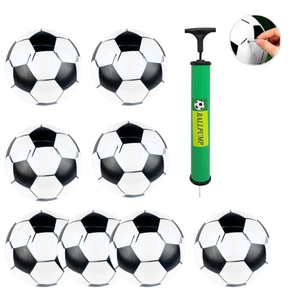Kit 20 Bolas Pvc Dente De Leite Futebol Praia Lembrancinhas