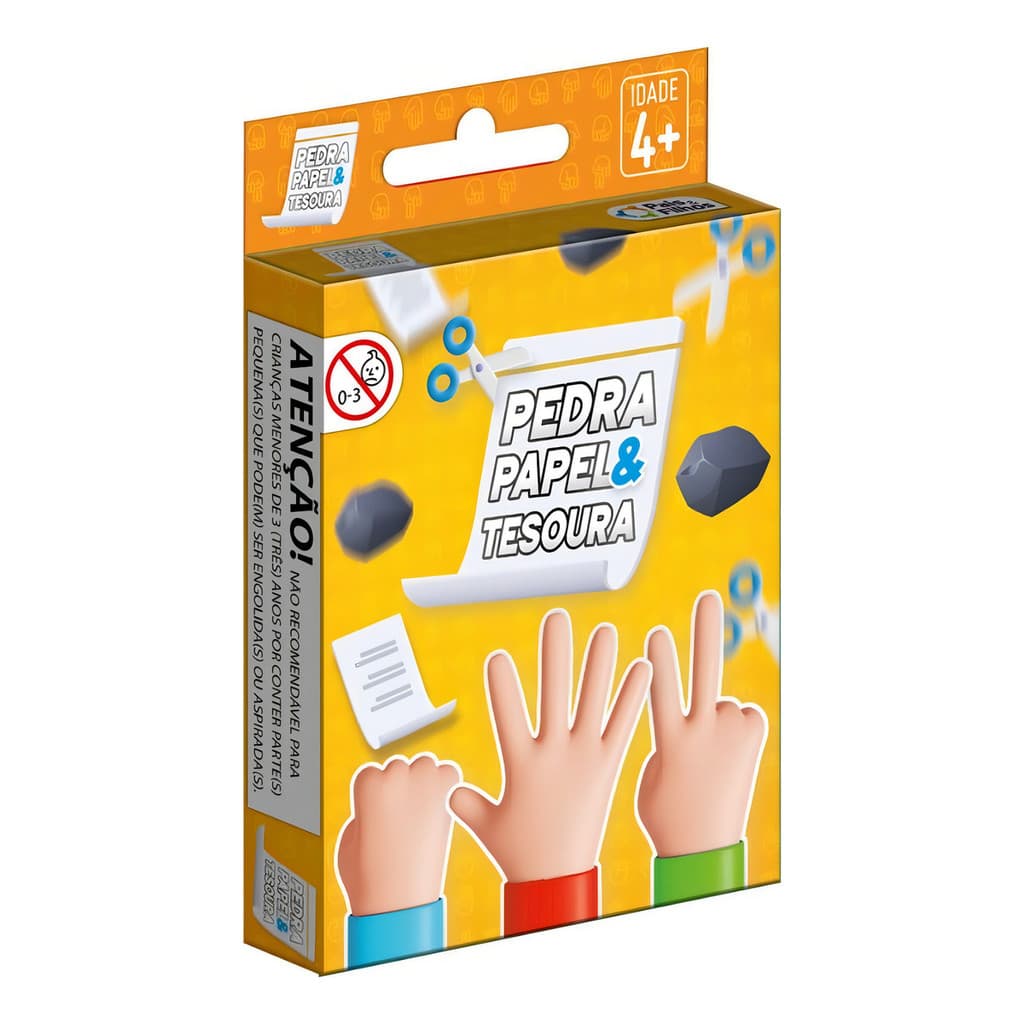 Jogo Pedra Papel E Tesoura - Pais E Filho