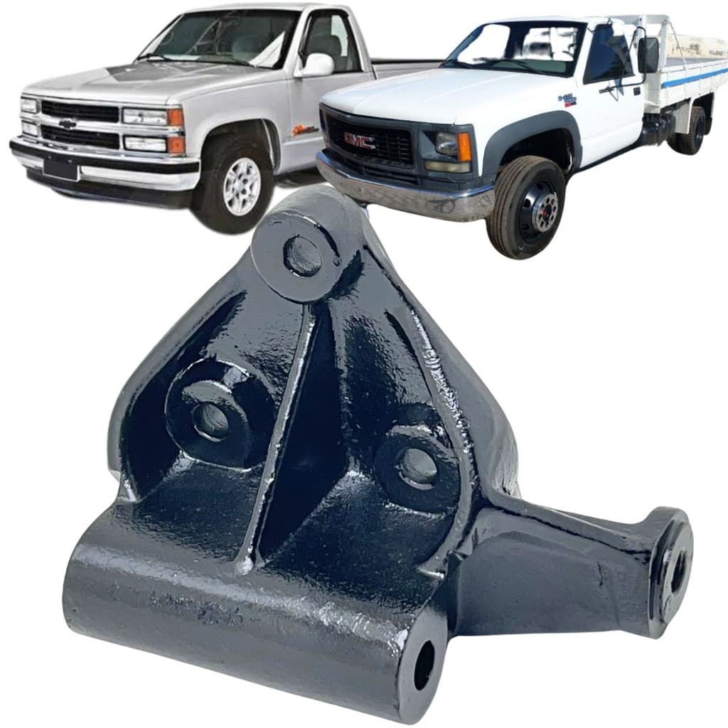 SUPORTE INFERIOR DA POLIA CORREIA E ALTERNADOR SILVERADO GMC 3500 HD 6100 6150 MWM 4.2 6CC 1997 A 2003