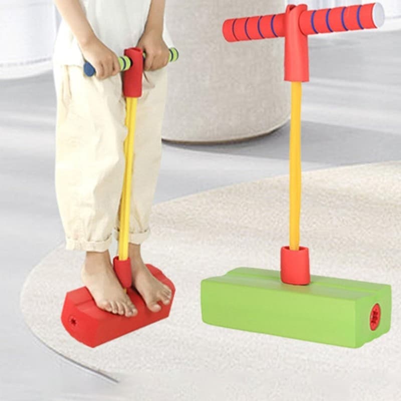 BTF Jumper De Espuma Fácil De Usar Para Crianças Promove Fitness E Guiador Brilhante Divertido
