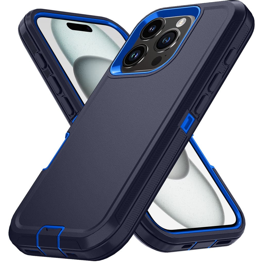 Armadura À Prova De Choque Caso De Telefone Para iphone 11 12 13 14 15 Plus 17 Ar 16 Pro Max Duro PC + TPU Capa Traseira