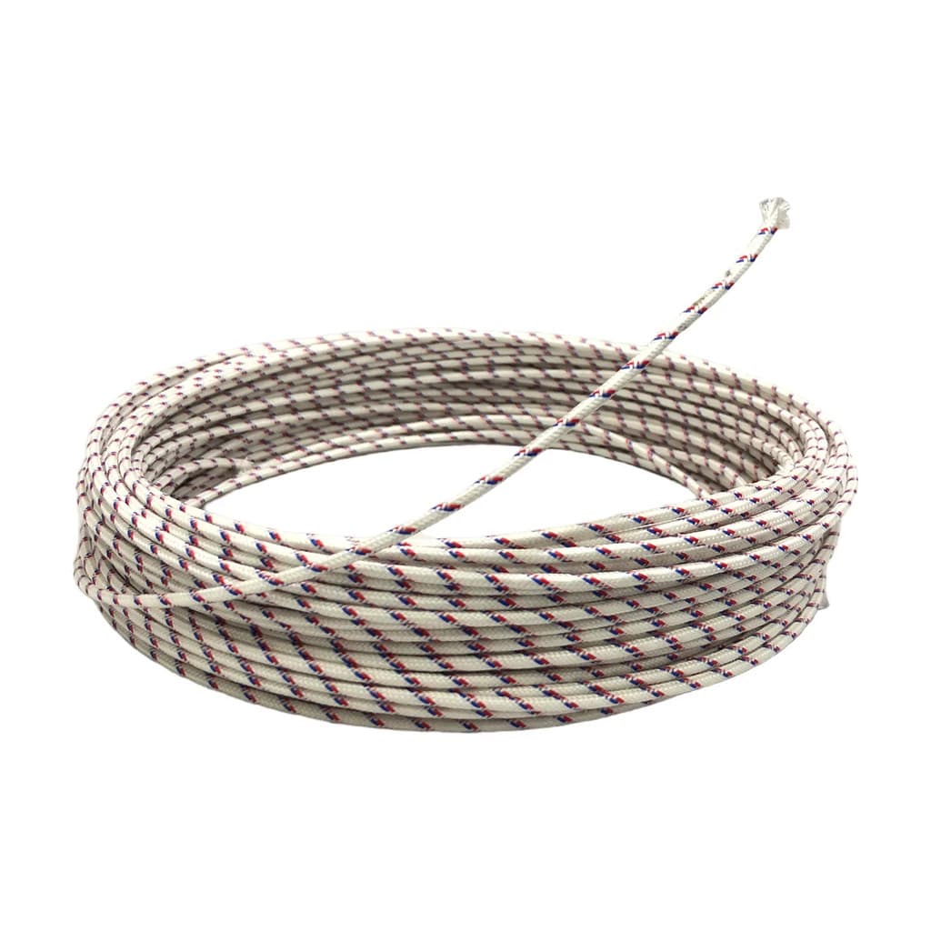 Cabo Híbrido Fibra Siliconada 2,5mm 400°c 750V 12A - 1 Metro