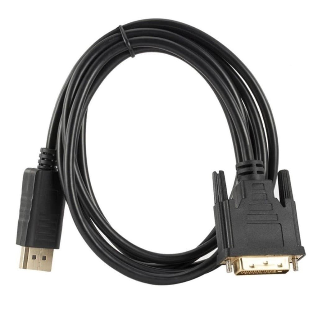 Cabo Adaptador Displayport para DVI 1.8M - Plug And Play.