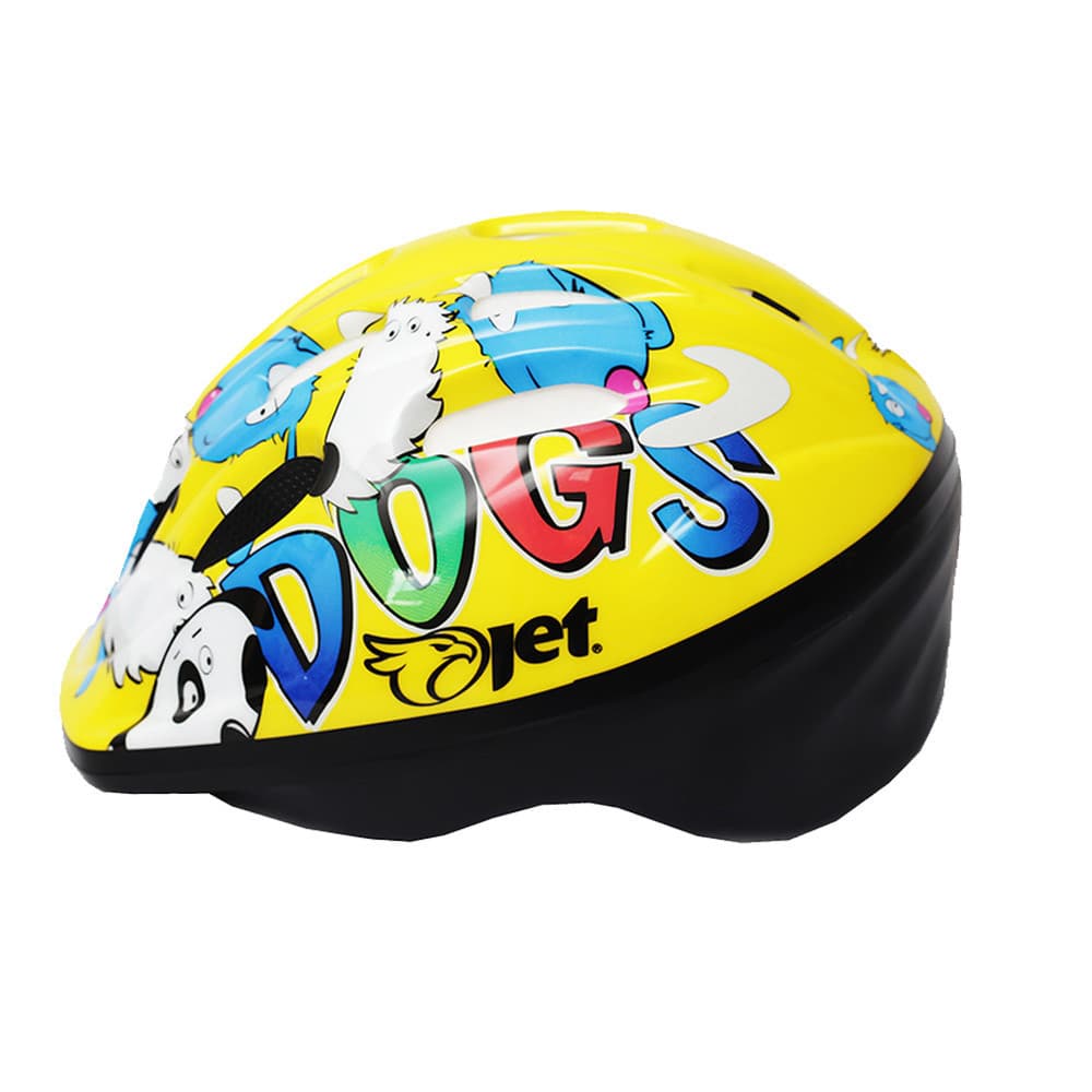 Capacete Ciclismo Infantil Doggy Skate Jet Adventure Tomcat