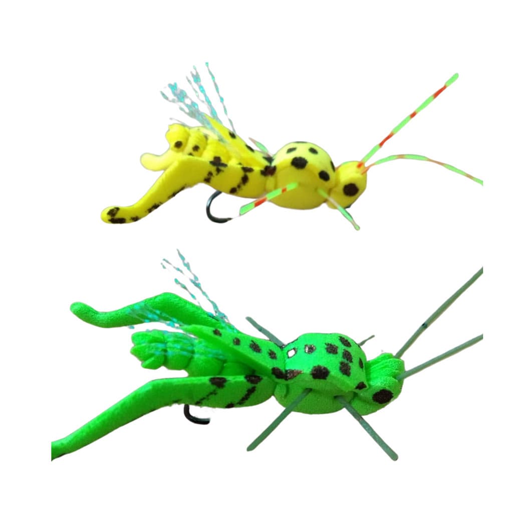 Isca Artificial Gafanh0t0 Kit c/ 3 Iscas Artificias Pescart
