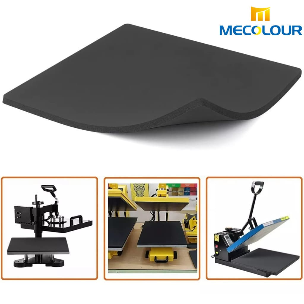Manta Silicone Esponjosa Borracha Para Prensa Plana 40x60cm Mecolour