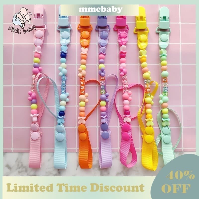 Baby Teether Corrente Anti-Gotas Pacifica Sólida Pacifier