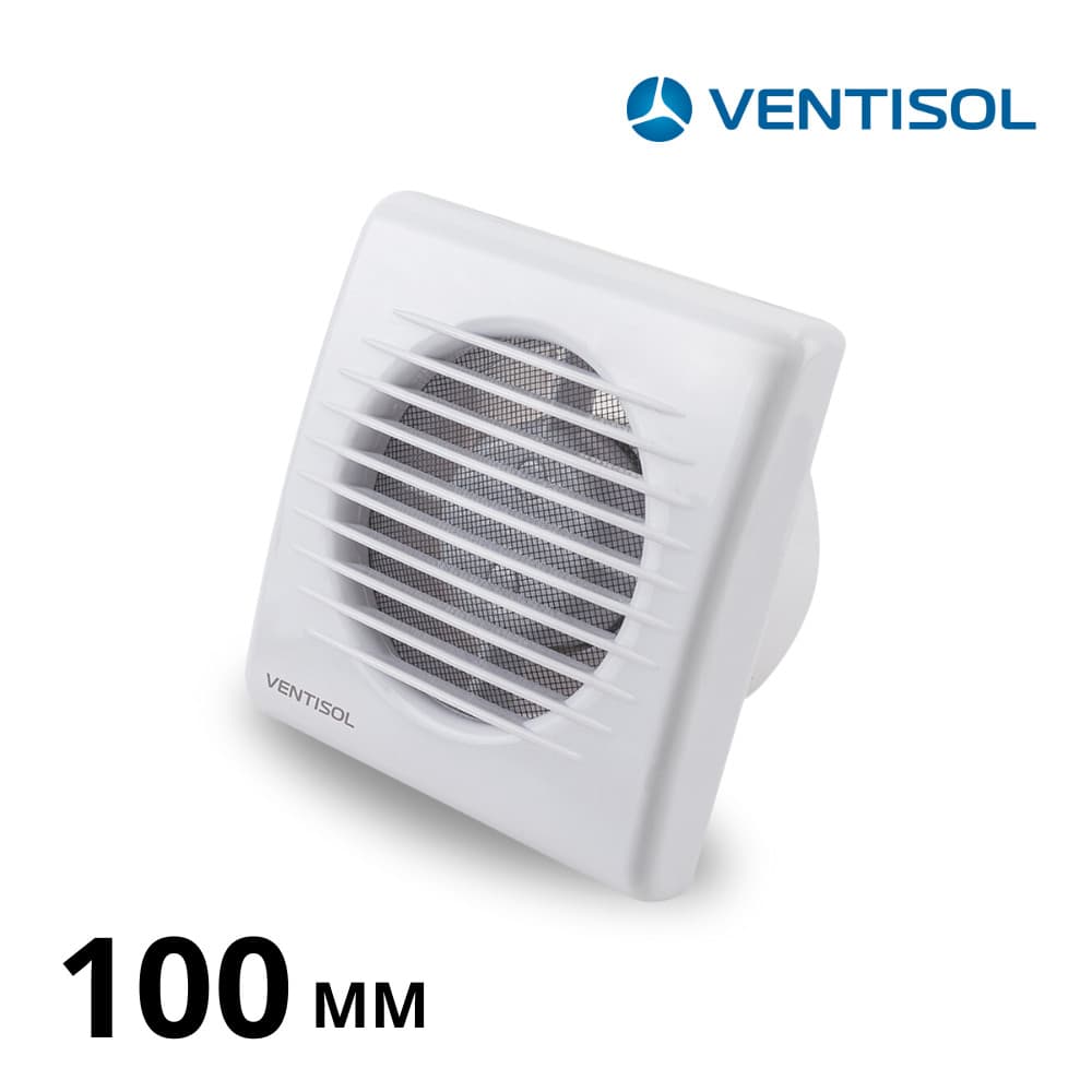 Exaustor Ventilador Axial Para Banheiro EXB 100 mm Bivolt Premium De Baixo Consumo De Energia